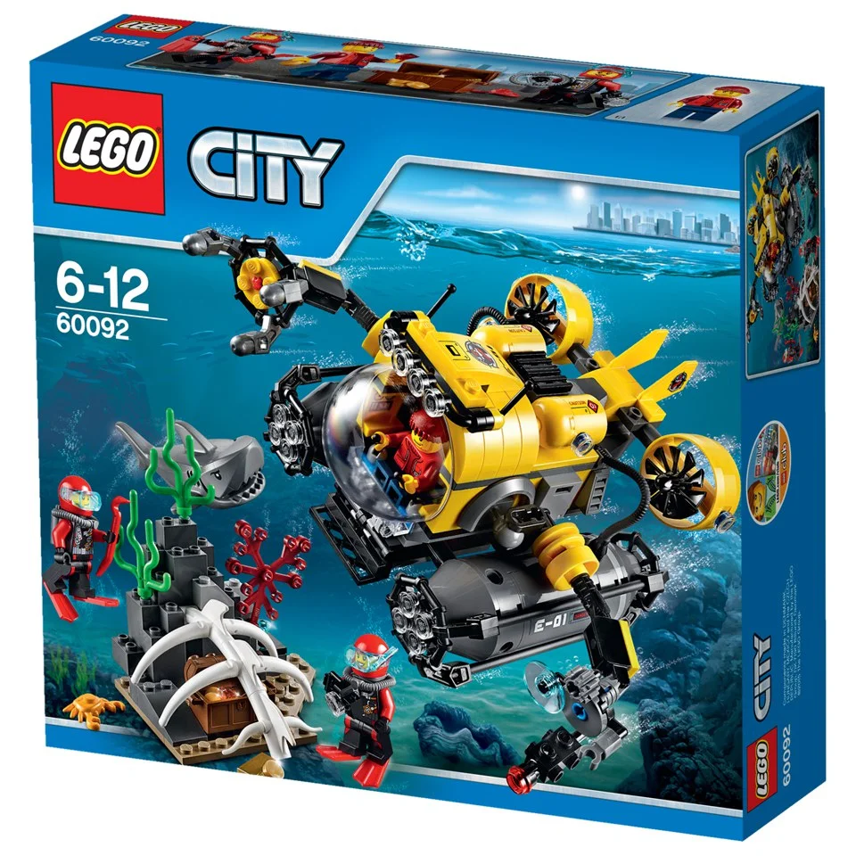 LEGO City: Deep Sea Submarine (60092) Image 1
