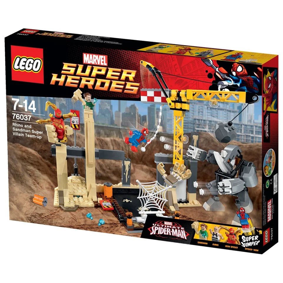 LEGO Super Heroes: Rhino and Sandman Super Villain Team-up (76037) Image 1
