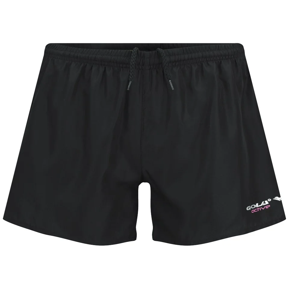 Gola Women's Simona Training Shorts - Black/Coral - UK 8 - Black Image 1