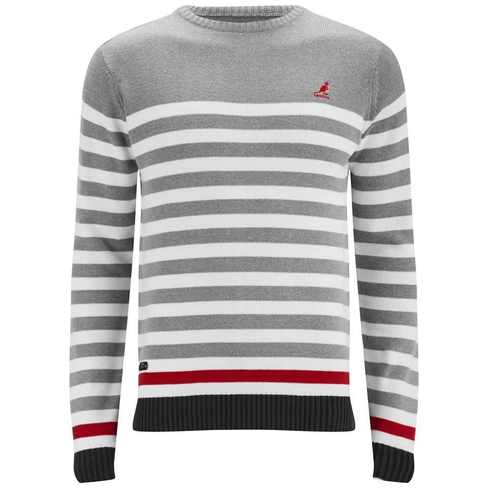 Kangol Men's Cranfield Knitted Jumper - Grey Marl - S - Grey Image 1