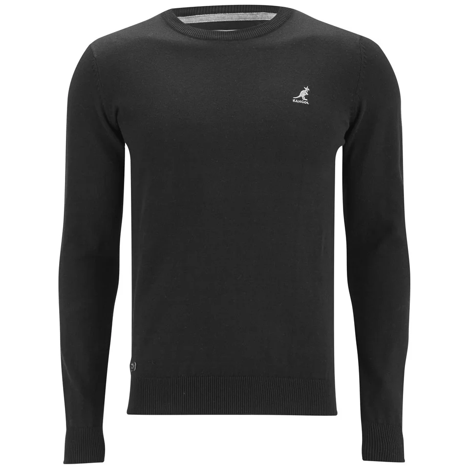 Kangol Men's Drem Knitted Jumper - Black - S - Black Image 1