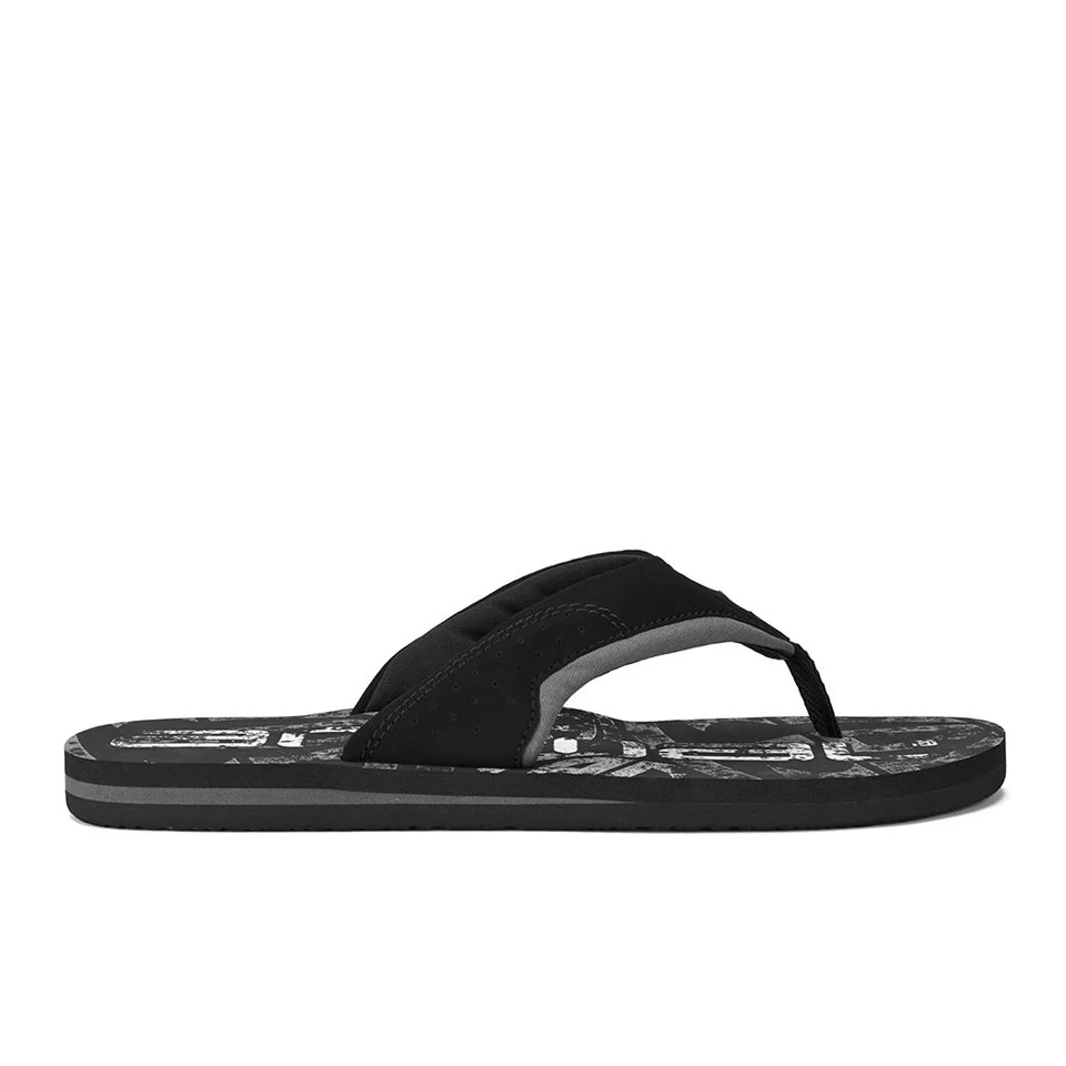 Animal Men's Jekyl Logo Flip Flops - Black - UK 7 - Black Image 1