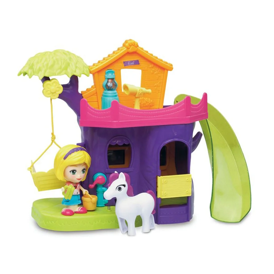 Vtech Flipsies Eva's Tree House and Vet Centre Image 1