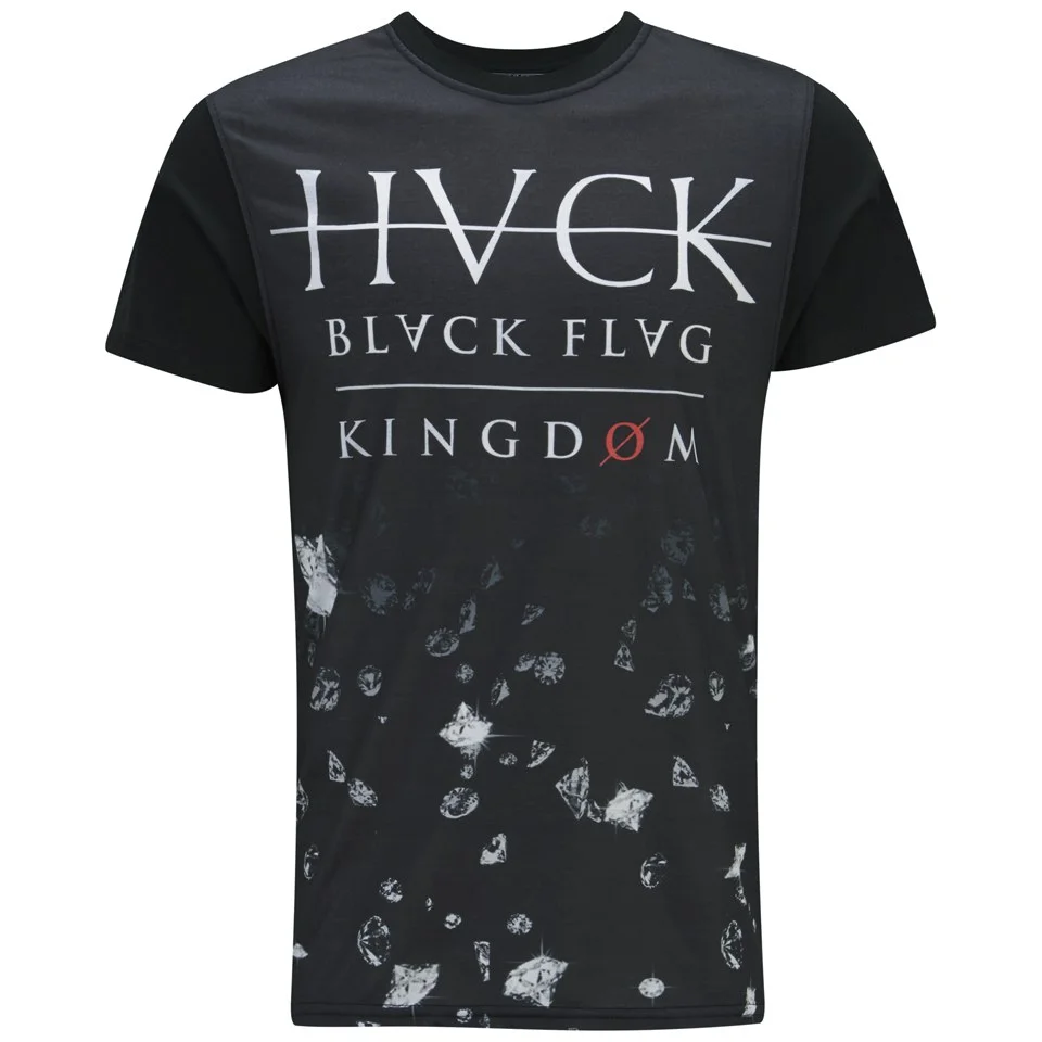 Hack Men's Rocket Sublimated T-Shirt - Black - S - Black Image 1