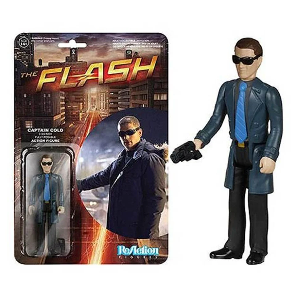 ReAction DC Comics Flash Captain Cold 3 3/4 Inch Action Figure Image 1