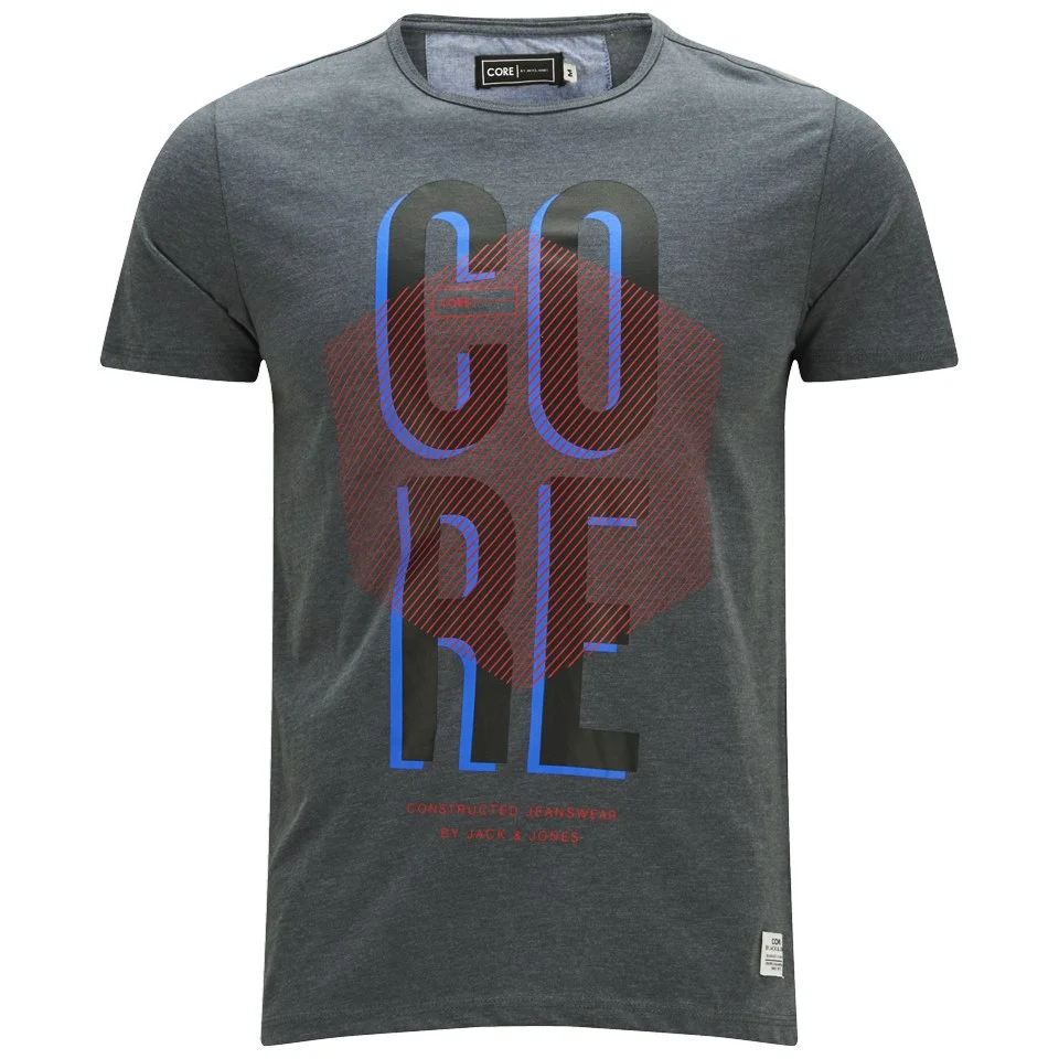 Jack & Jones Men's Core Now T-Shirt - Turbulence - S - Blue Image 1