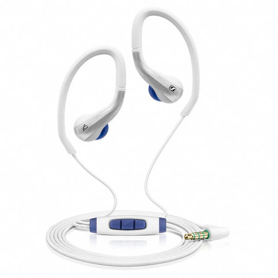 Sennheiser OCX-685i Sports Hooked Earphones - White Image 1
