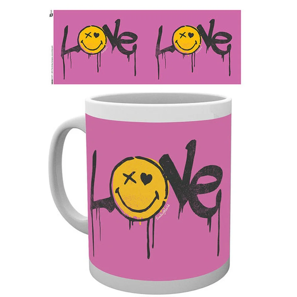 Smiley Paint Love Mug Image 1