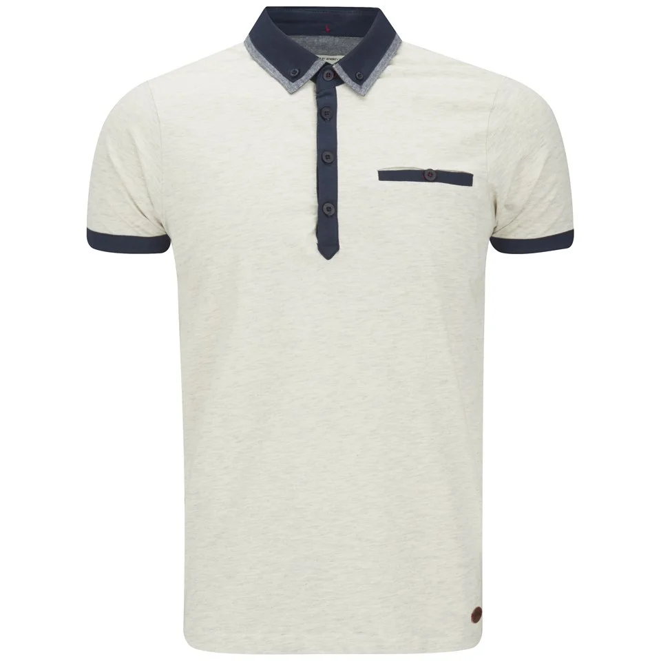 Tokyo Tigers Men's Beauford Polo Shirt - Ecru - S - Grey Image 1