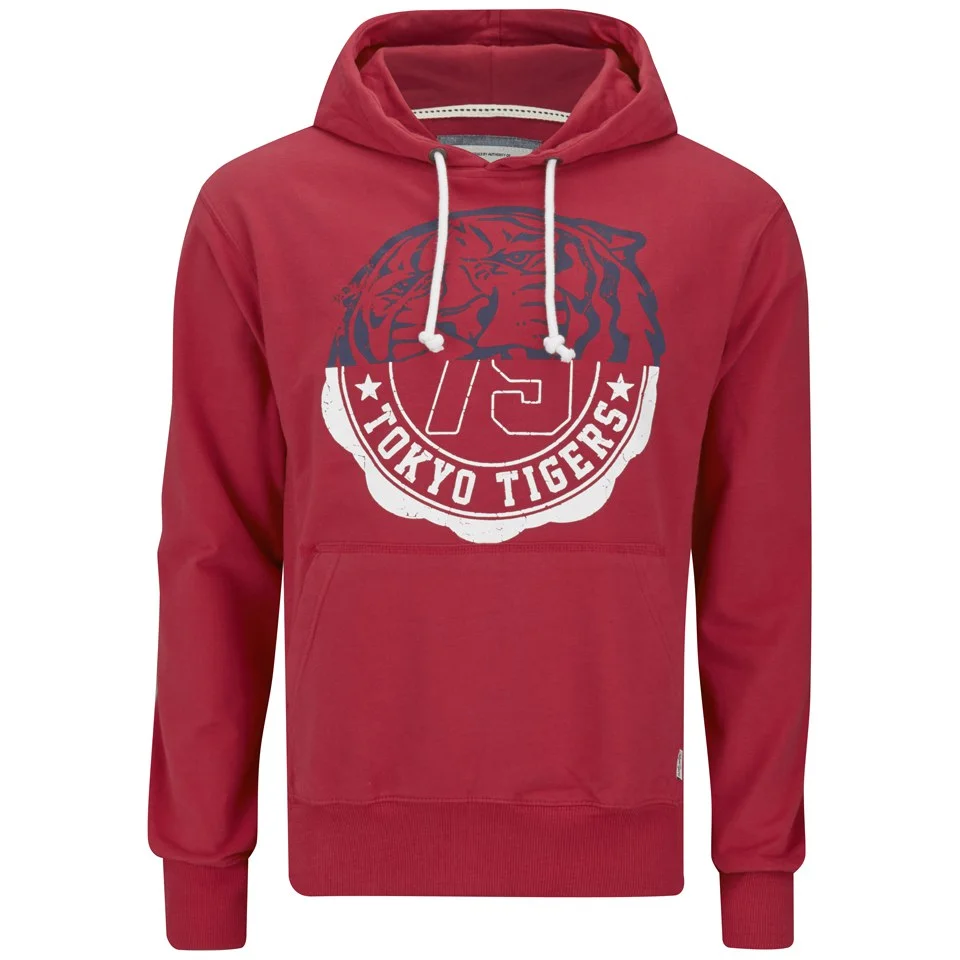 Tokyo Tigers Men's Ducos Hoody - Ribbon Red - S - Red Image 1
