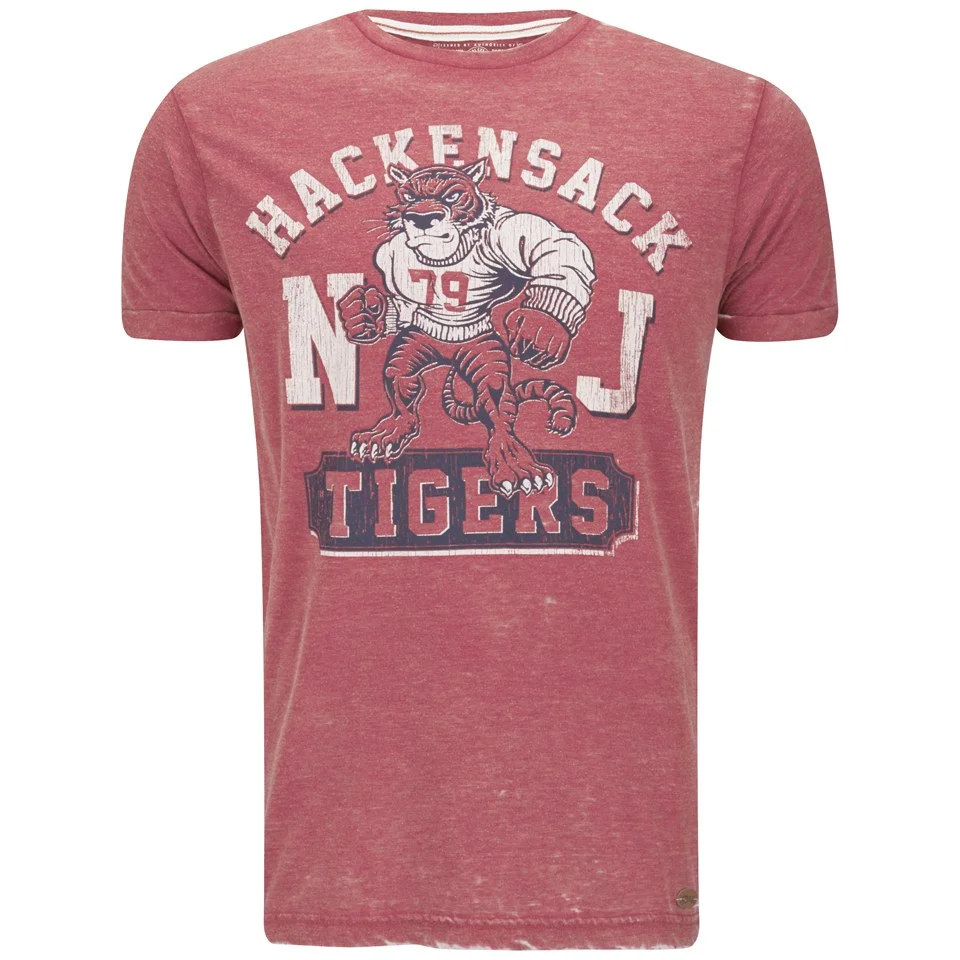 Tokyo Tigers Men's Gulval T-Shirt - Ribbon Red - S - Red Image 1