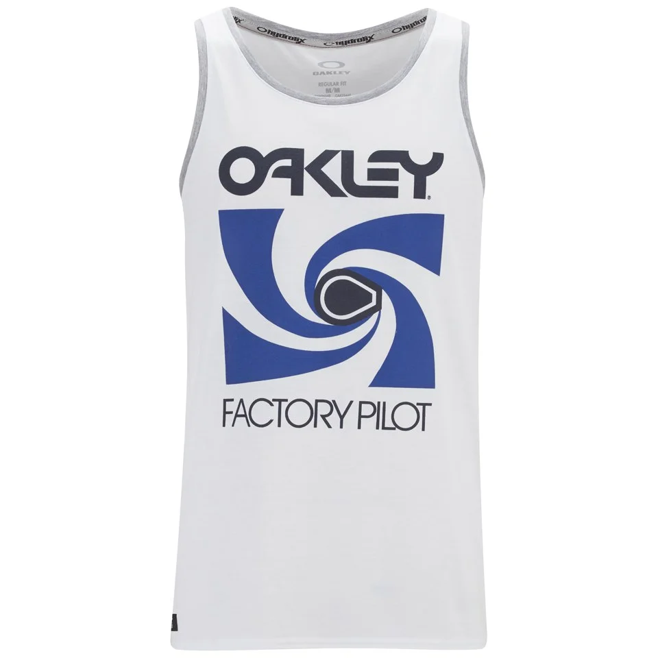 Oakley Men's Alley-Oop Tank Top - White - M - White Image 1