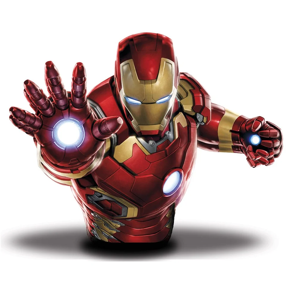 Marvel Avengers Age of Ultron Iron Man Bust Bank Image 1