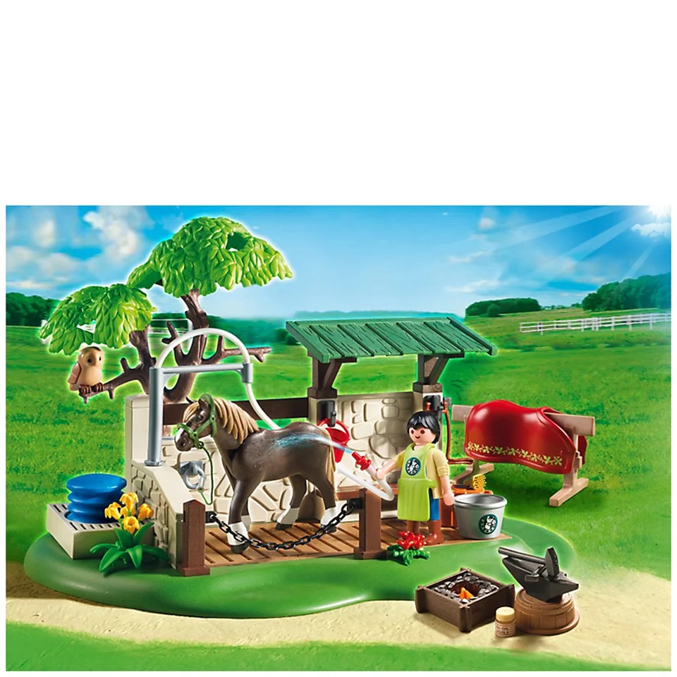 Playmobil Horse Farm Horse Care Station (5225) Image 1