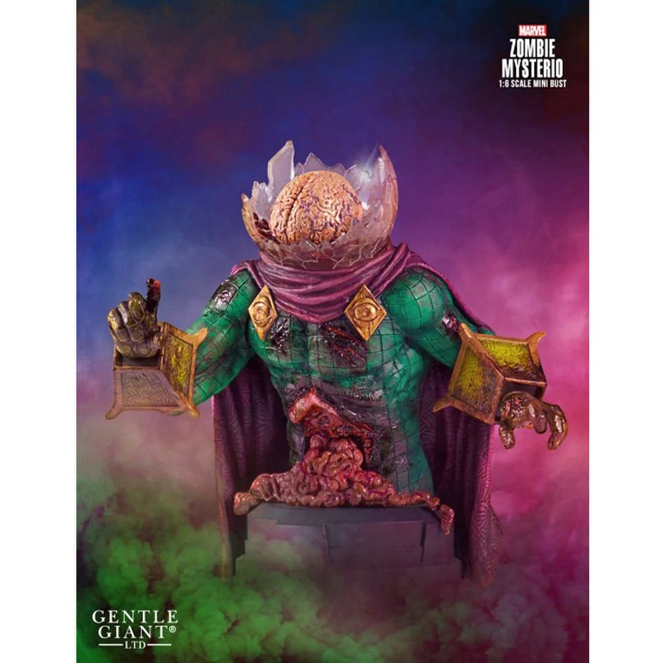 Gentle Giant Marvel Spider-Man Mysterio Mini Bust Image 1