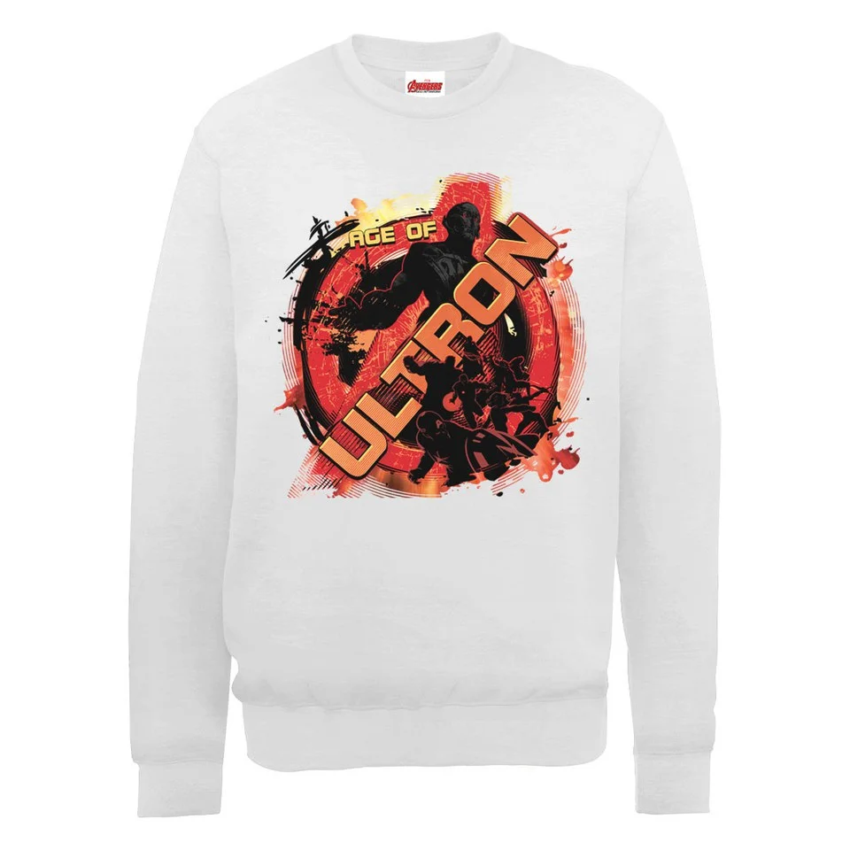 Marvel Avengers Age of Ultron Sweatshirt - Ash Grey - S - Grey Image 1