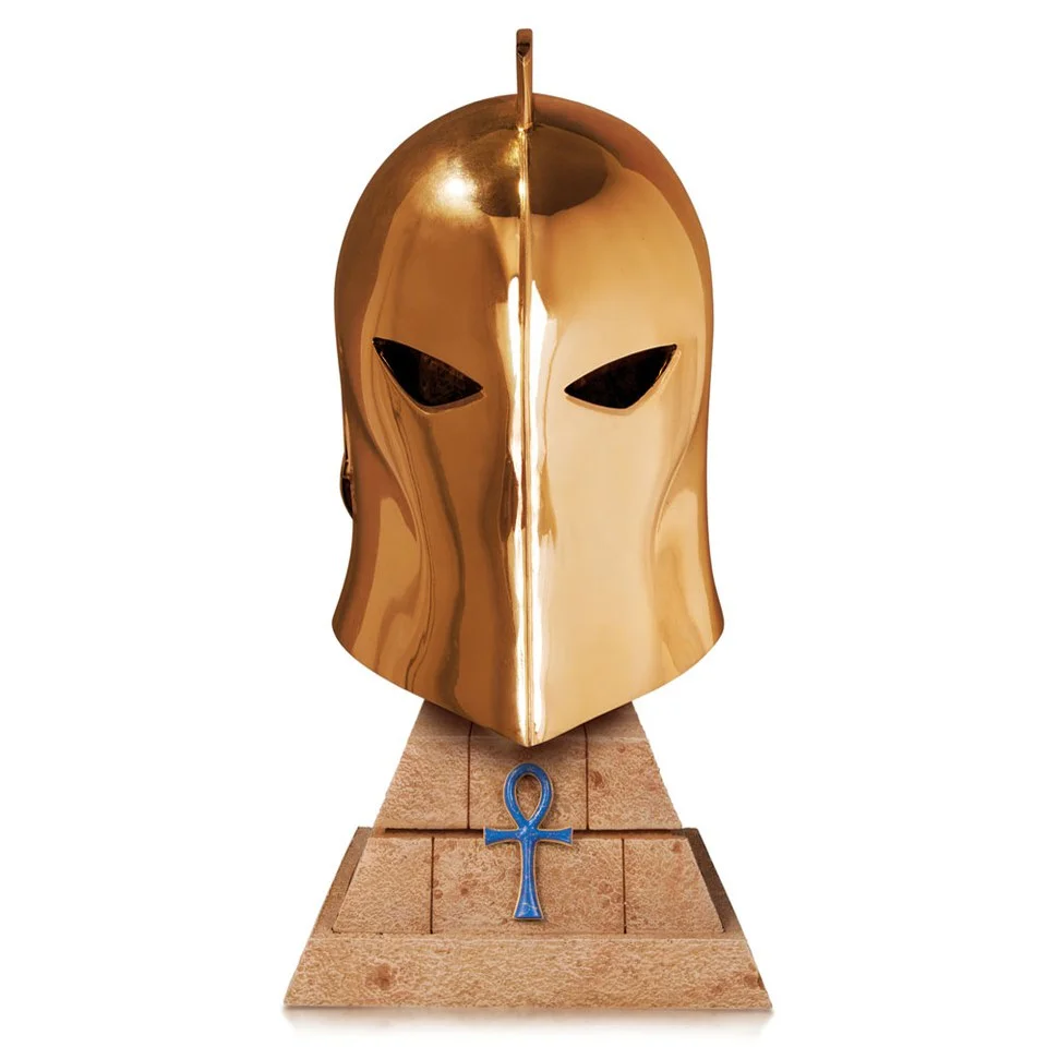 DC Collectibles DC Comics Constantine Dr. Fate Gold Plated 1:1 Scale Replica Statue Image 1