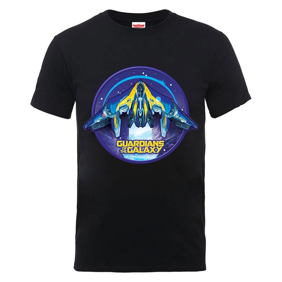 Marvel Guardians of the Galaxy Men's Starship T-Shirt - Black - S - Black Image 1
