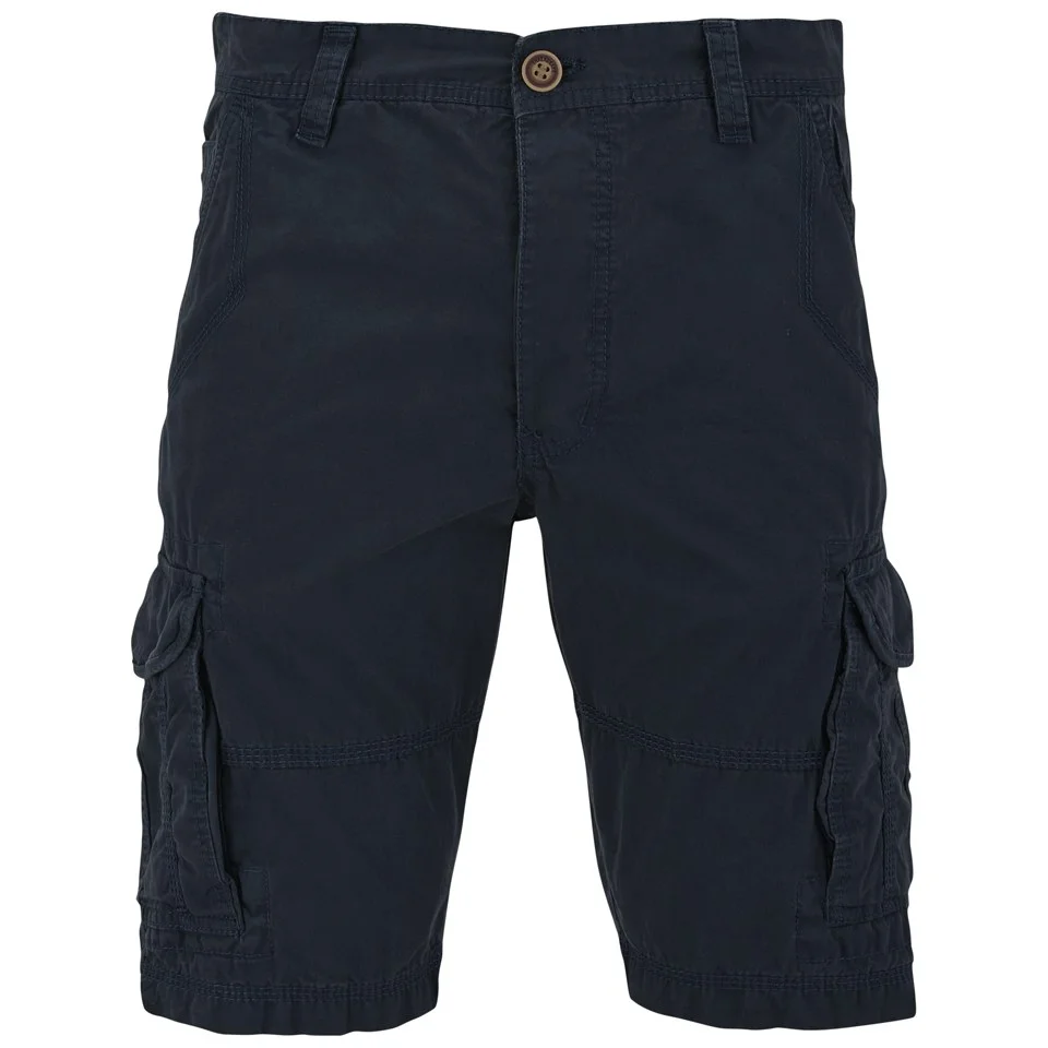 Threadbare Men's Fargo Cargo Shorts - Navy - S - Navy Image 1
