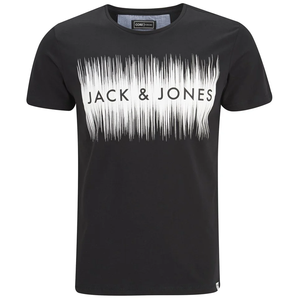 Jack & Jones Men's Many T-Shirt - Black - M - Black Image 1