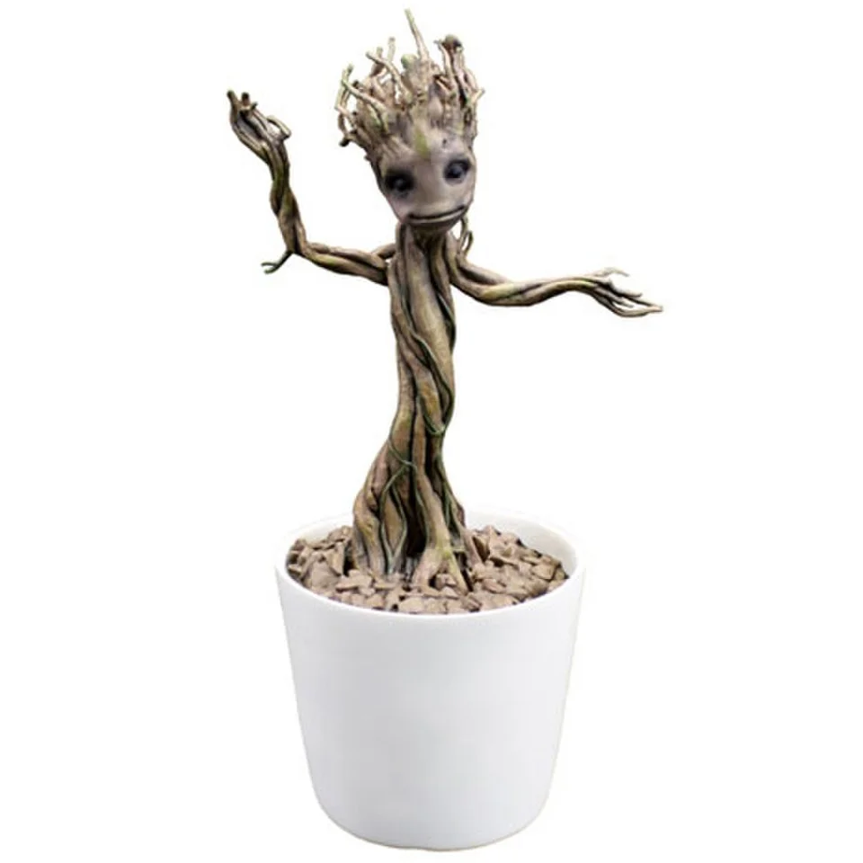 Marvel Guardians of the Galaxy Dancing Groot Shakems Bobble 1:1 Scale Figure Image 1