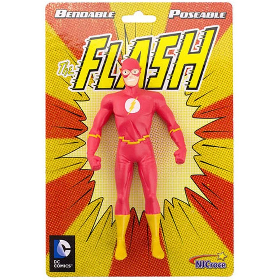 NJCroce DC Comics The New Frontier Flash 6 Inch Bendable Action Figure Image 1
