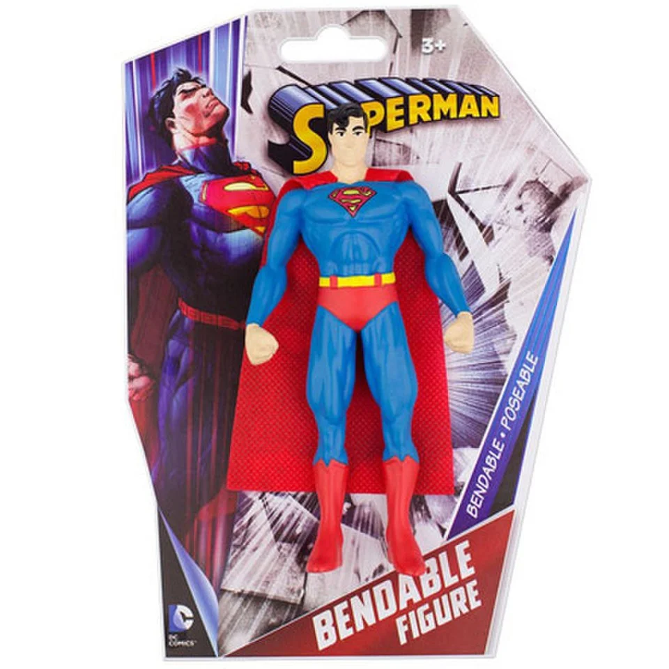 NJCroce DC Comics Superman 6 Inch Bendable Action Figure Image 1