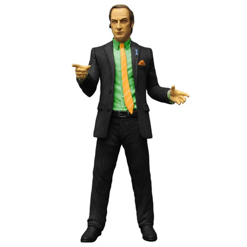 Breaking Bad Saul Goodman Green Shirt Previews Exclusive 6 Inch Action Figure Image 1