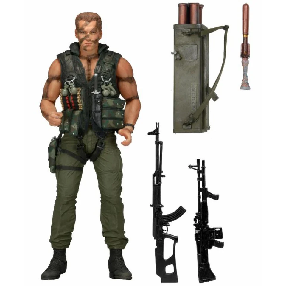 NECA Commando Ultimate John Matrix 30th Anniversary 7 Inch Action Figure Image 1
