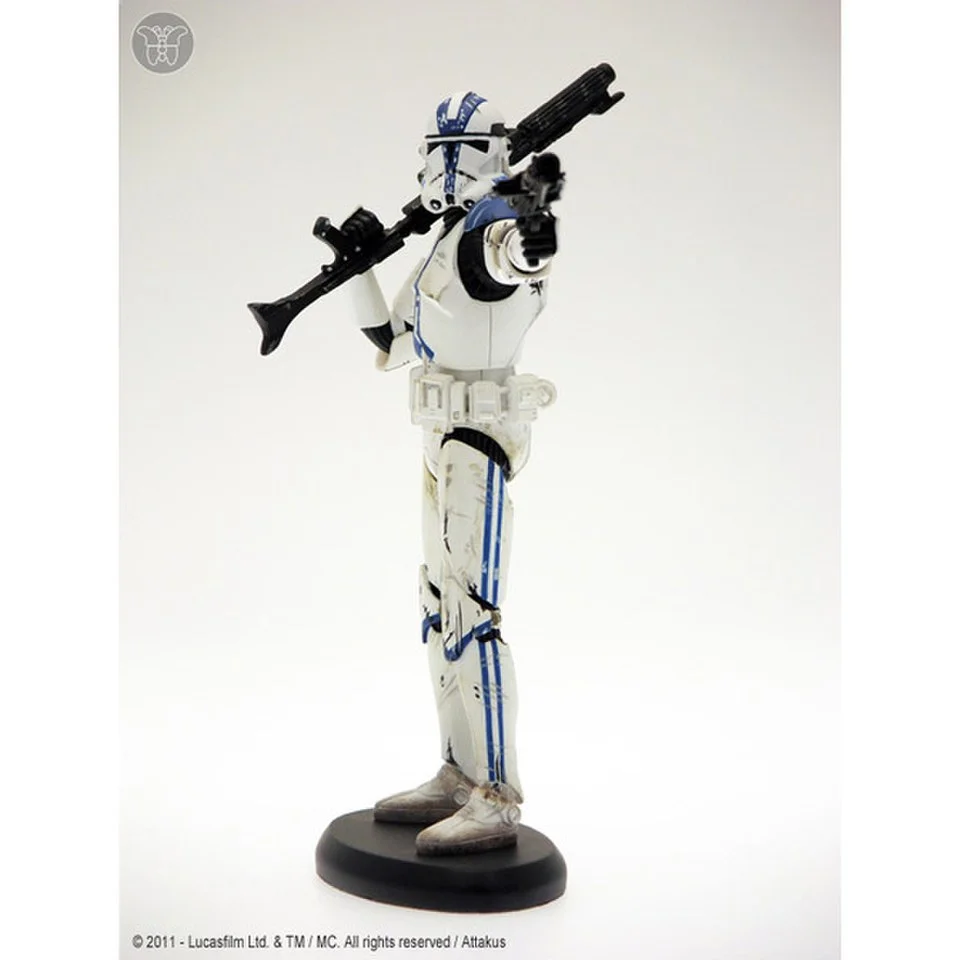 Attakus Star Wars Elite Collection 501st Legion Clone Trooper 1:10 Scale Statue Image 1