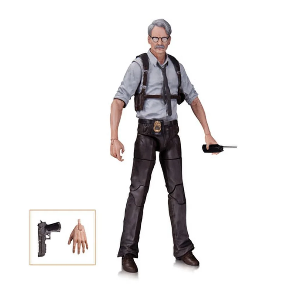 DC Collectibles DC Comics Batman Arkham Knight Commissioner Gordon Action Figure Image 1