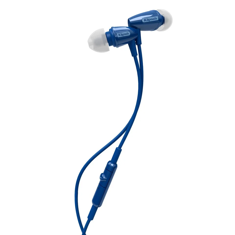 Klipsch S3M Image Earphones Inc In-line Remote & Mic - Blue Image 1