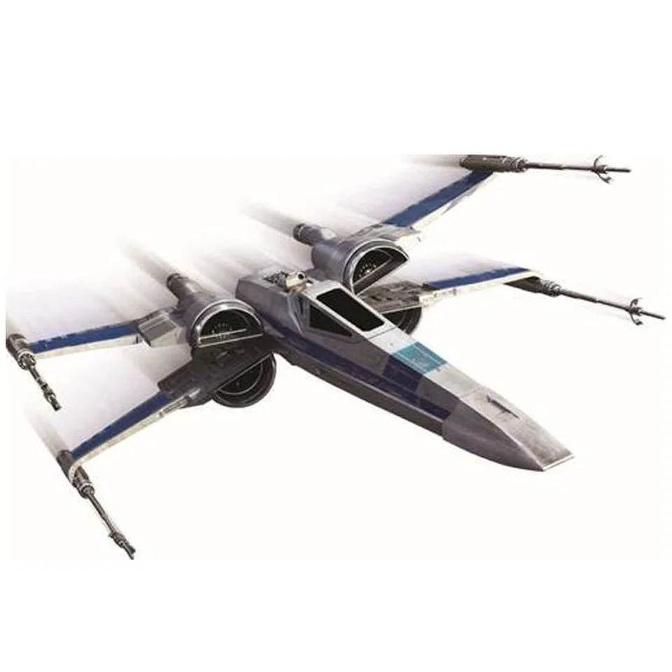 Hot Wheels Elite Star Wars The Force Awakens Resistance X-Wing Fighter Vehicle Image 1