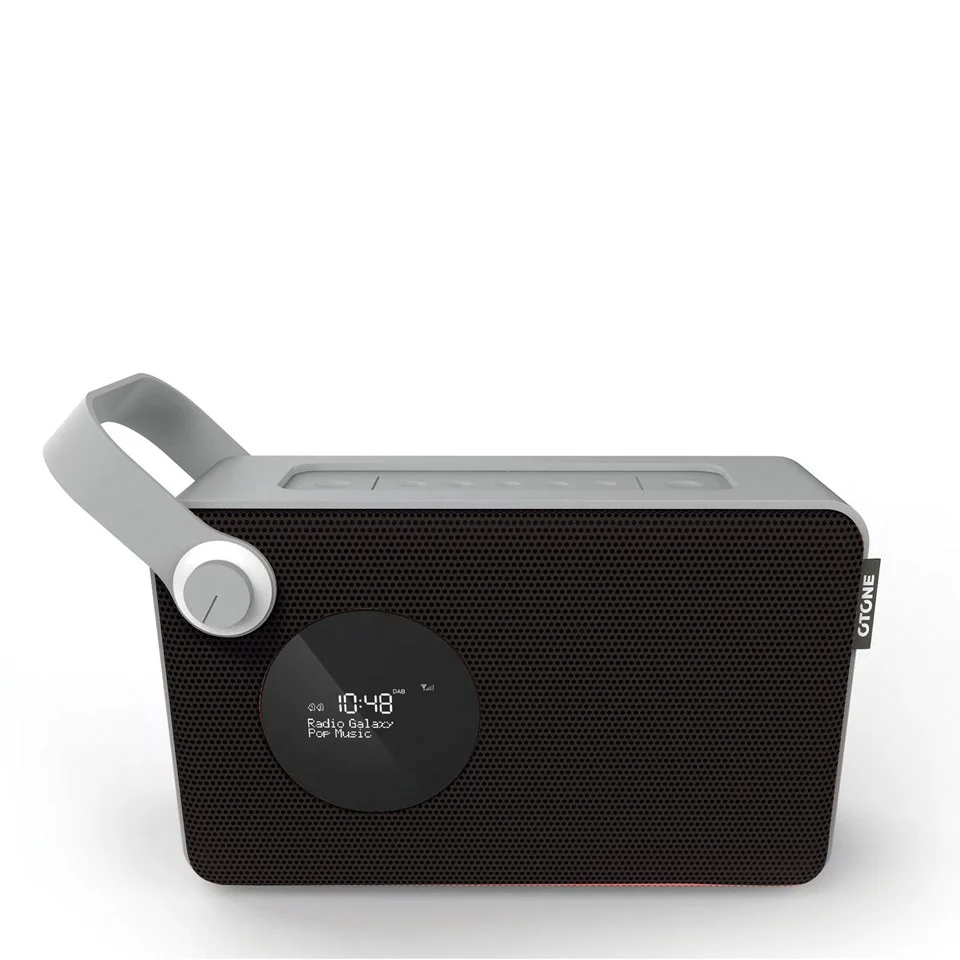 Otone BluMotion Portable Bluetooth DAB Radio - Black Image 1