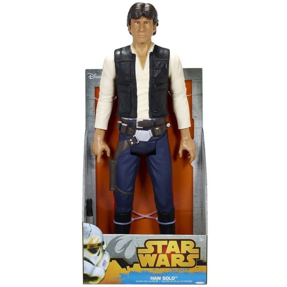 Jakks Pacific Star Wars Classic Big Size Han Solo 18 Inch Action Figure Image 1