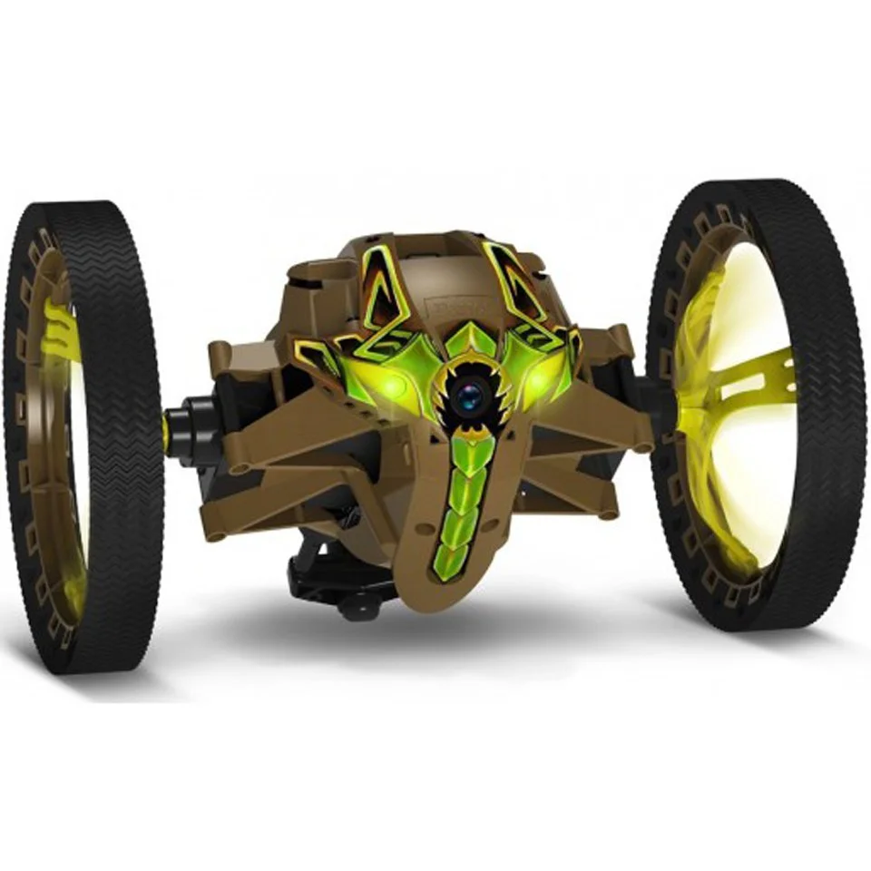 Parrot Minidrone Jumping Sumo 'Insectoid' (Live Video Streaming and Recording) - Khaki Brown Image 1
