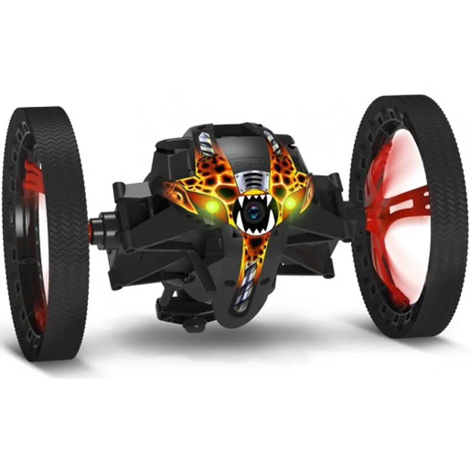 Parrot Minidrone Jumping Sumo 'Insectoid' (Live Video Streaming and Recording) - Black Image 1