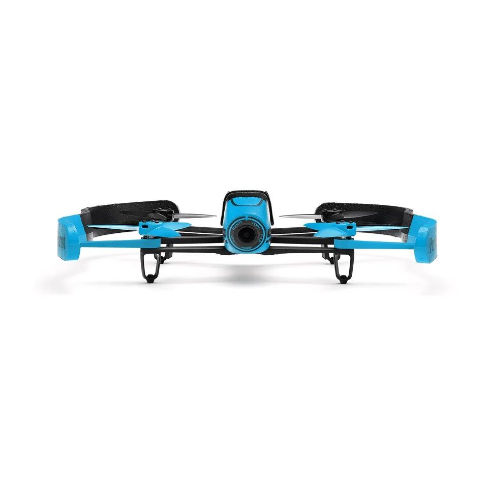 Parrot Bebop Drone and Skycontroller (Embedded GPS, 14MP Camera, 1080p HD Camcorder, 8GB Flash Storage) - Blue Image 1