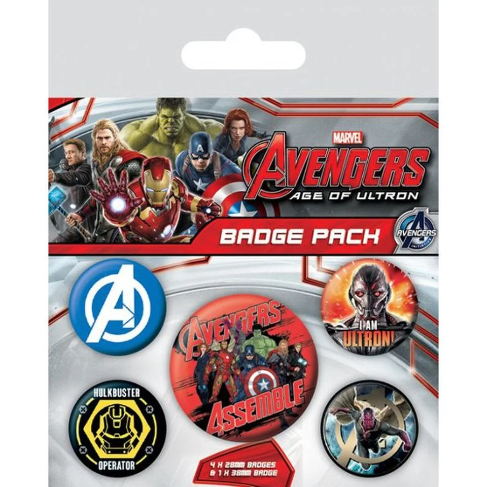 Marvel Avengers Age Of Ultron - Badge Pack Image 1