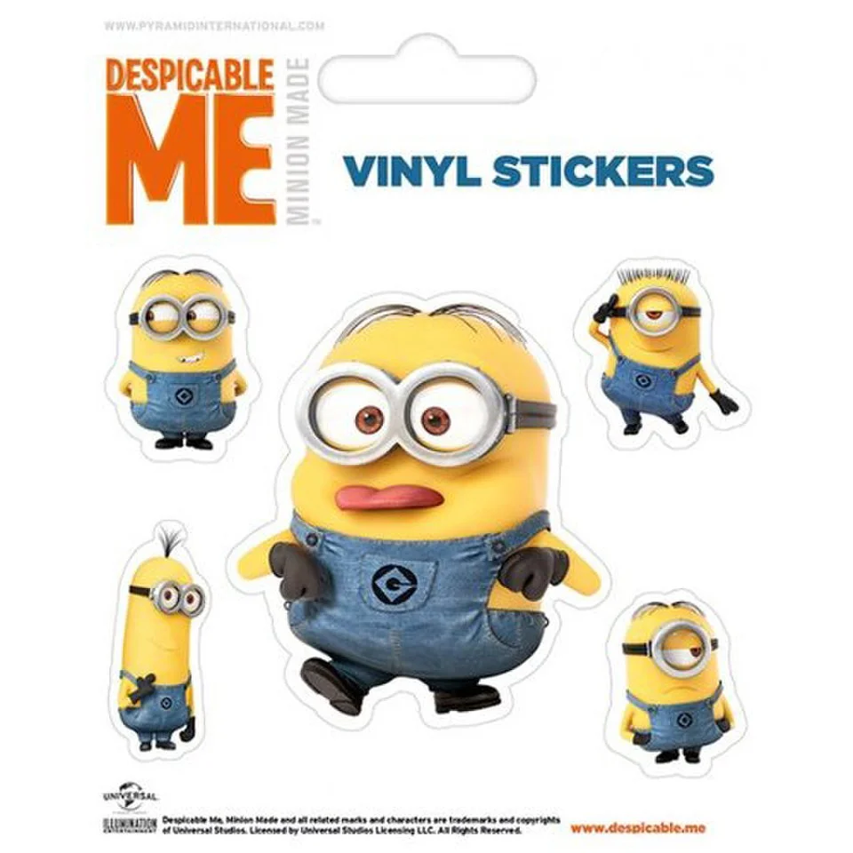 Despicable Me Rendered Minion - Sticker Image 1