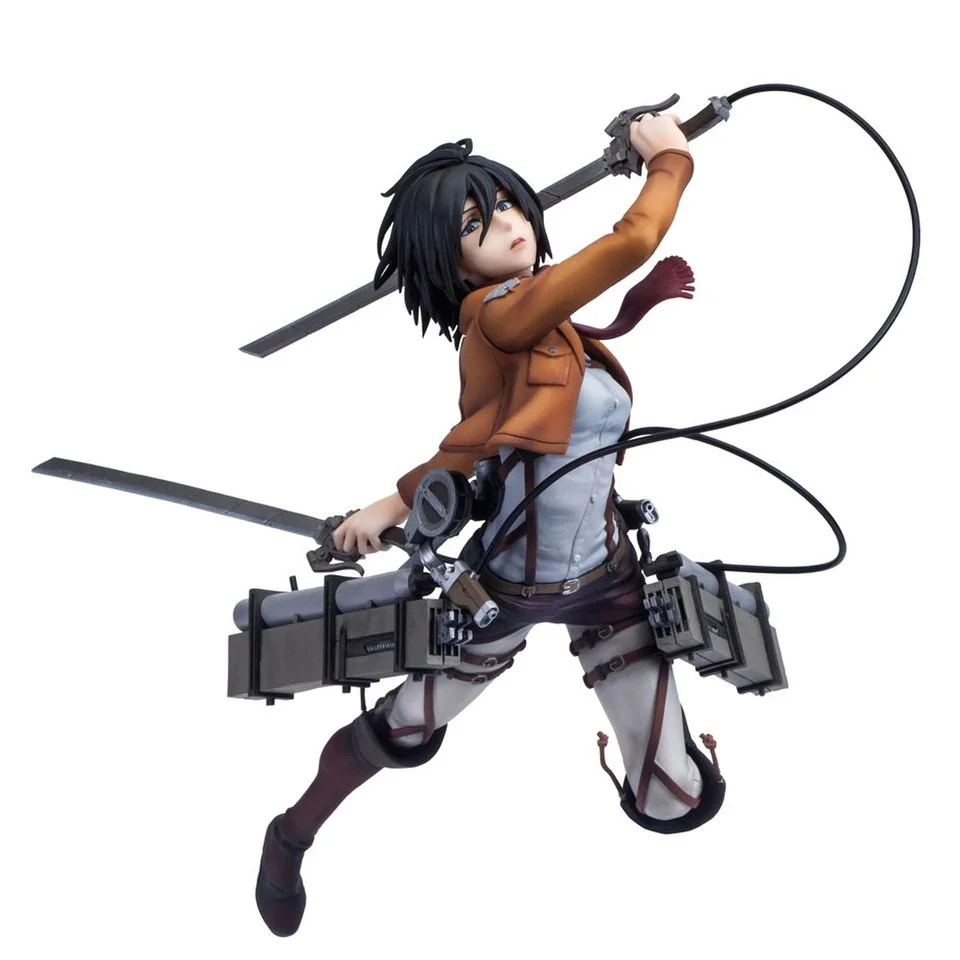 Union Creative Attack On Titan Hdge Mikasa Ackerman Training Corps Version 20 Technical 1:6 Scale Statue Image 1