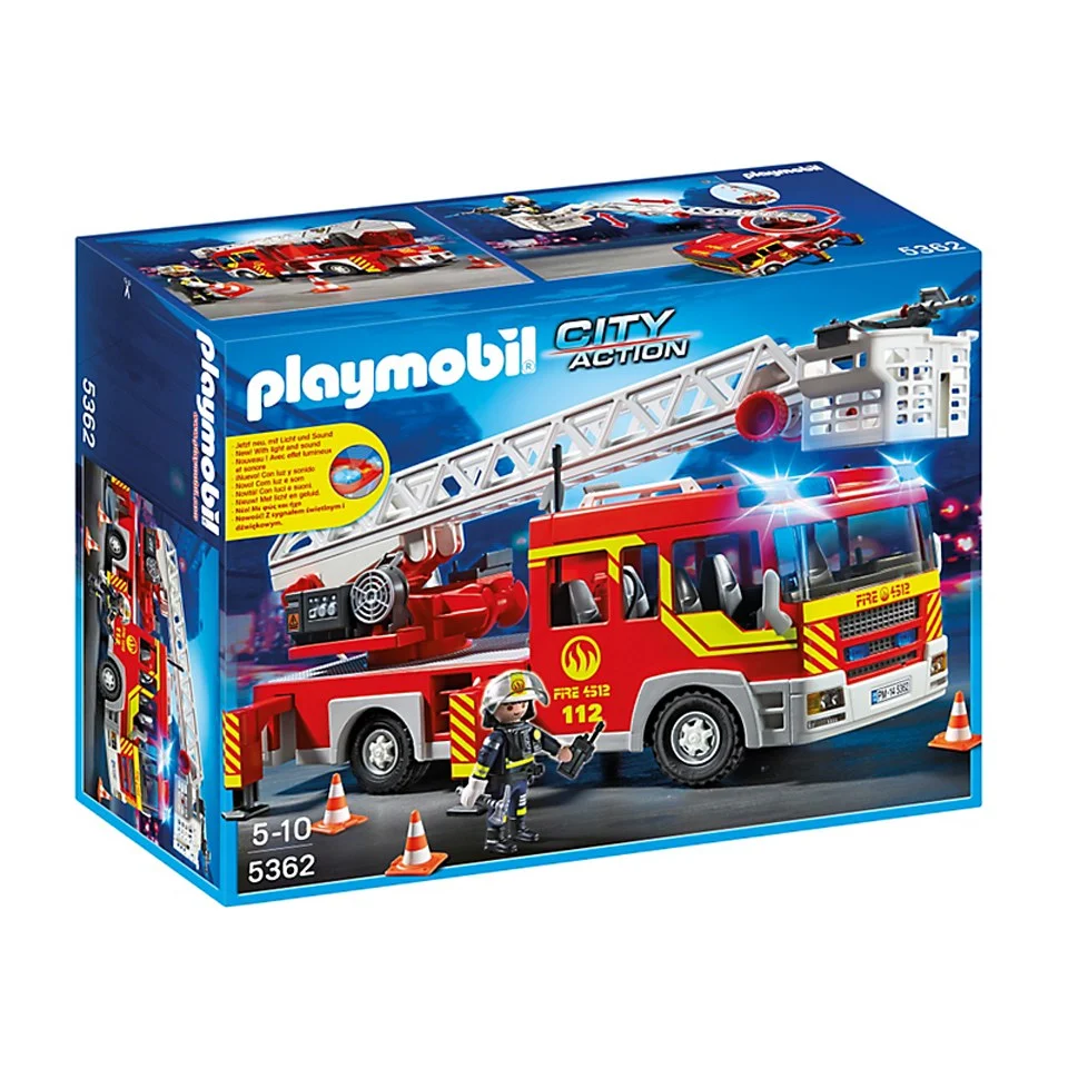 Playmobil Ladder Unit with Lights and Sound (5362) Image 1