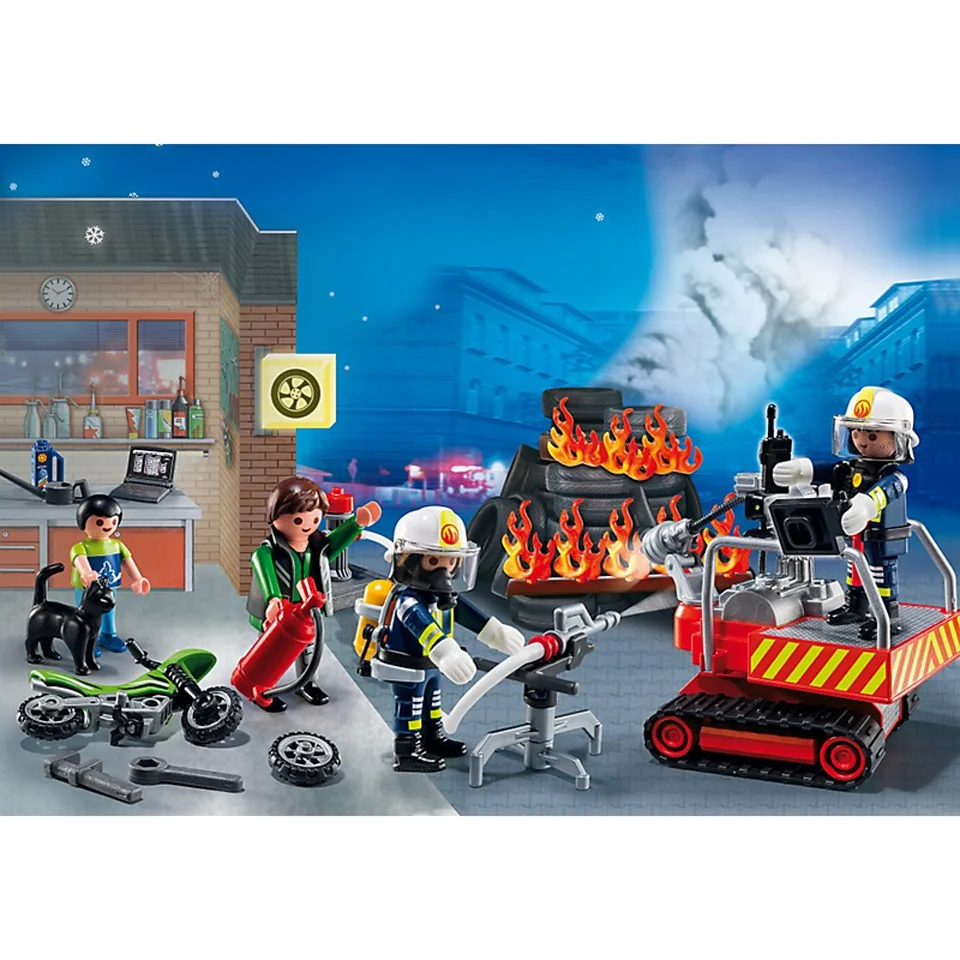 Playmobil Advent Calendar Fire Rescue Operation (5495) Image 1