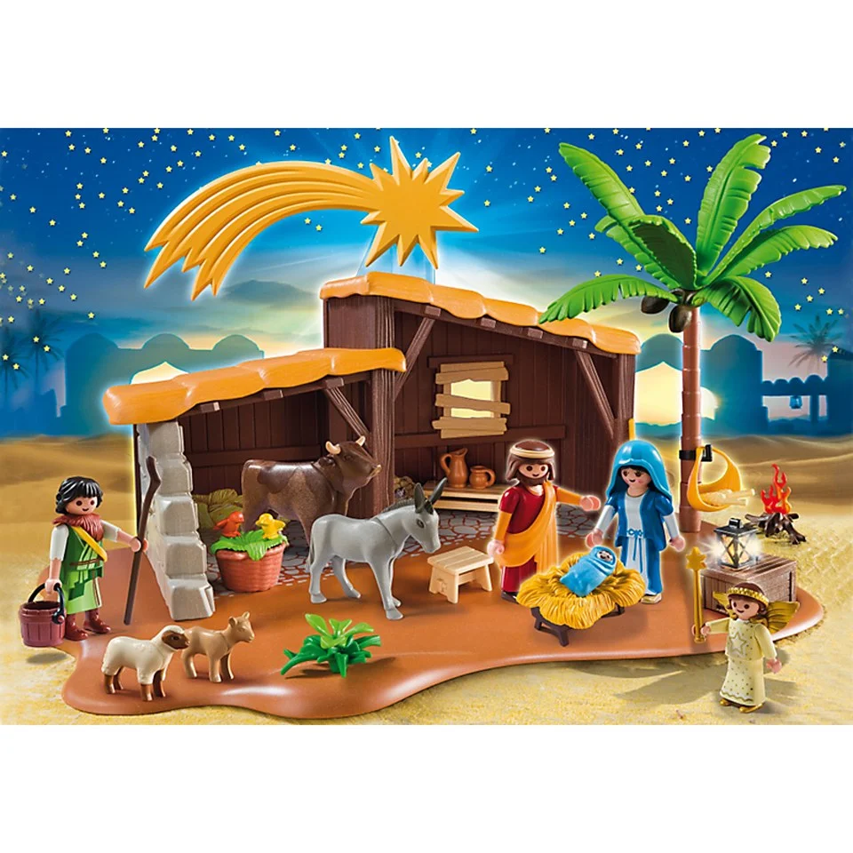 Playmobil Nativity Stable with Manger (5588) Image 1