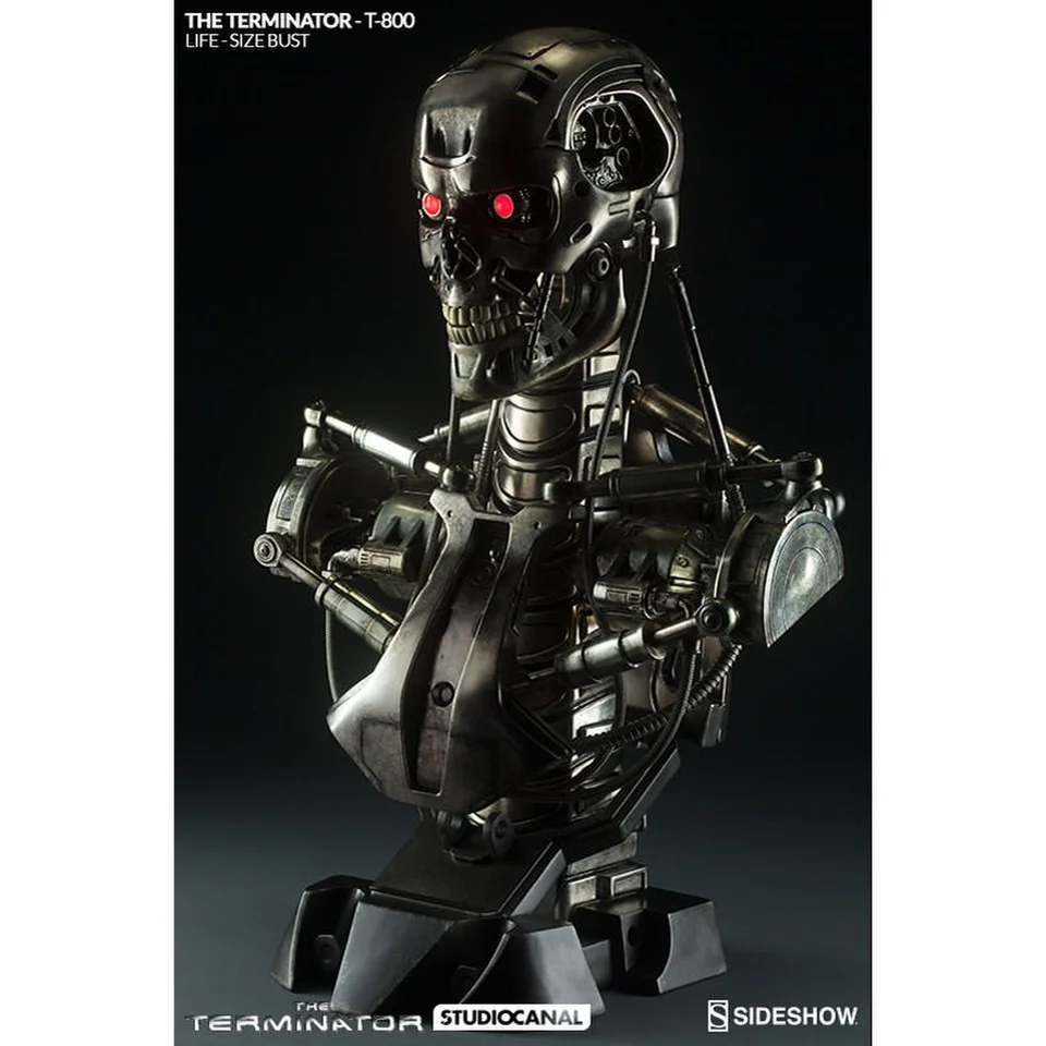 Sideshow Collectibles Terminator T-800 1:1 Scale Bust Image 1