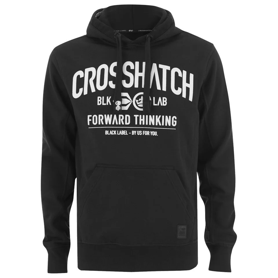 Crosshatch Men's Zook Hoody - Black - S - Black Image 1