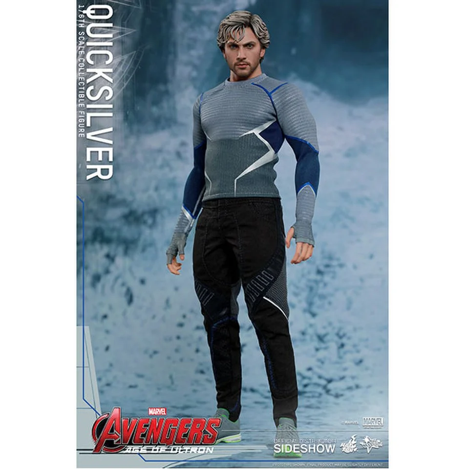 Hot Toys Marvel Avengers Age Of Ultron Quicksilver 1:6 Scale Figure Image 1
