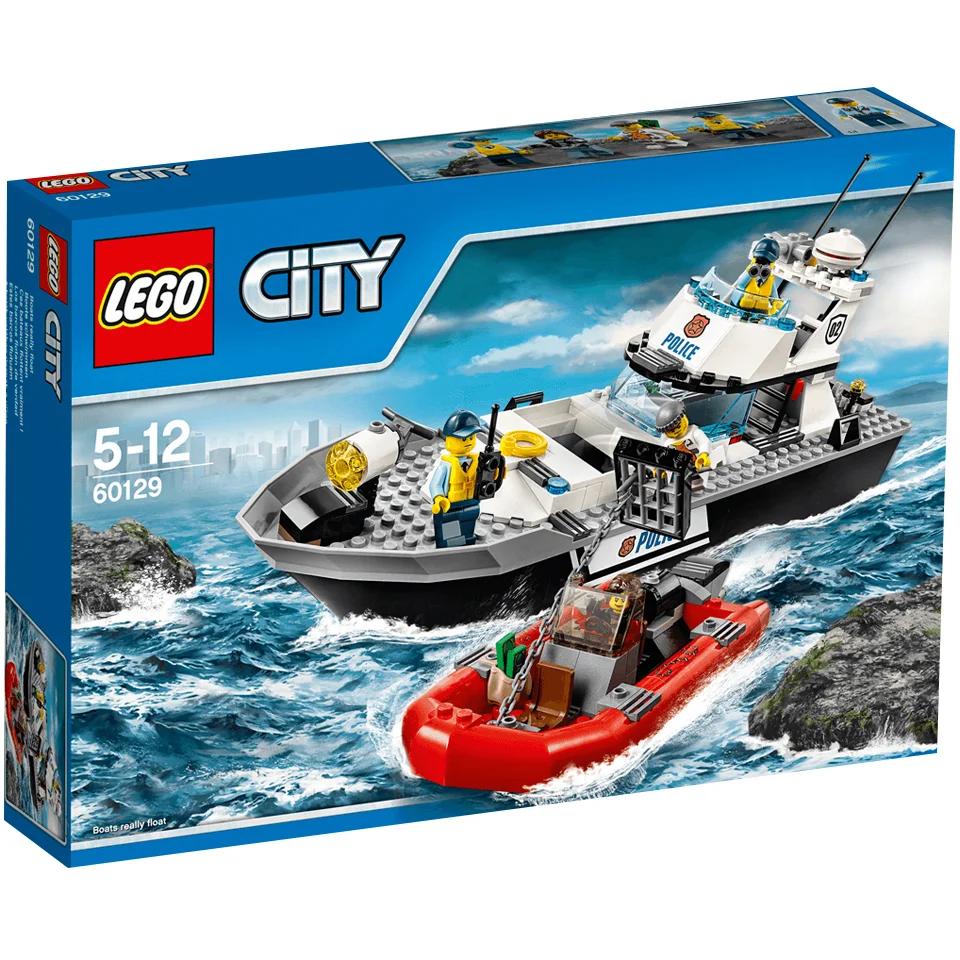 LEGO City: Police Patrol Boat (60129) Image 1