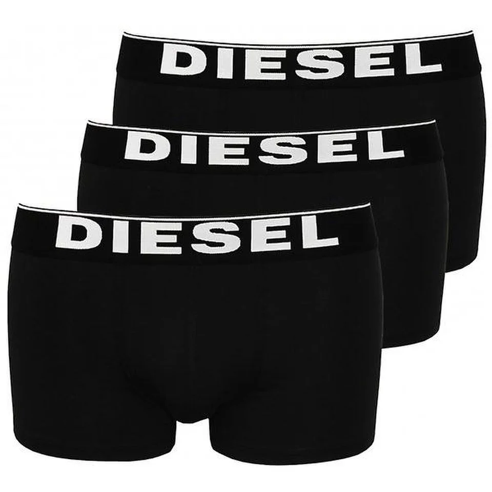 Diesel Men's Kory 3 Pack Boxers - Black - S - Black Image 1