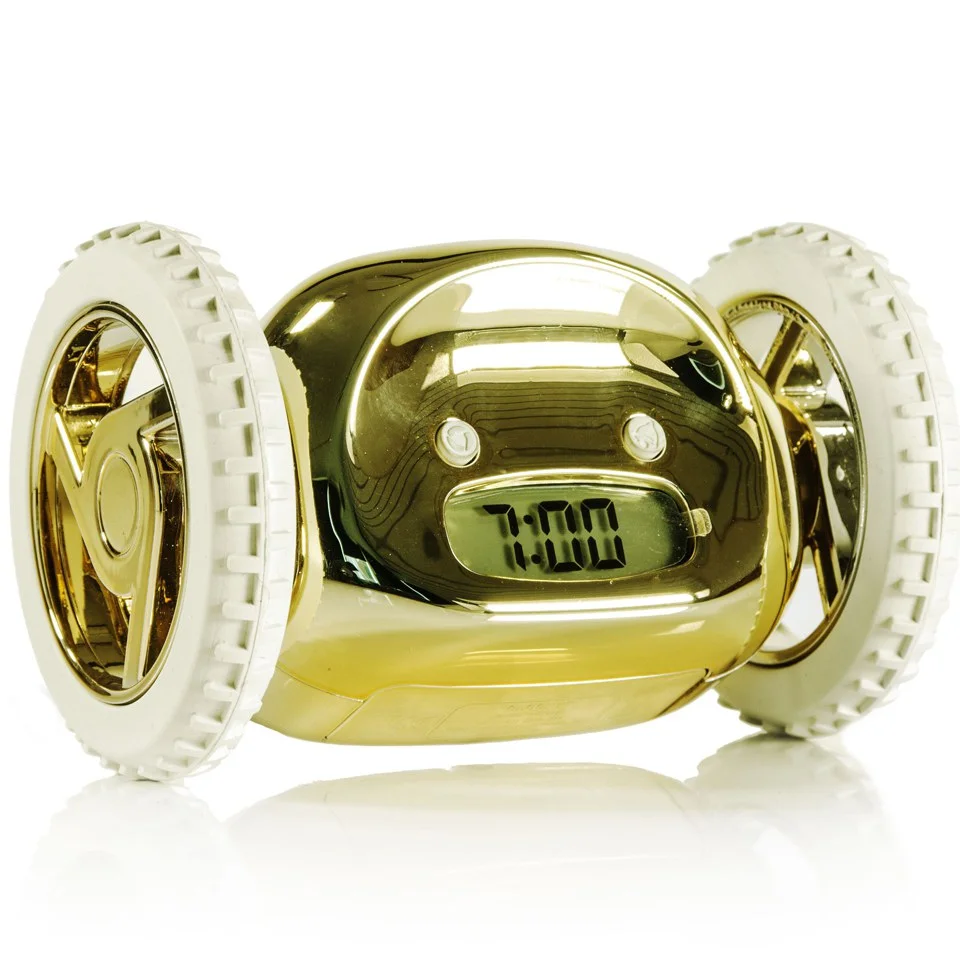 Runaway Alarm Clocky - Gold Image 1